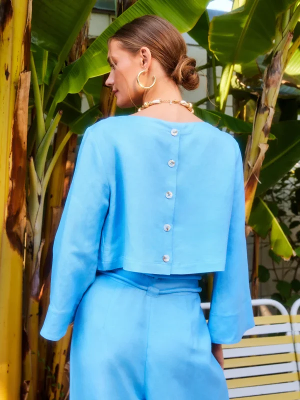 Junie Flared Long Sleeve Top