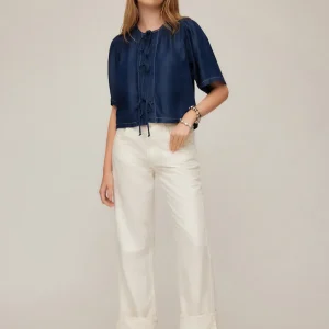 Nadine Bow Detail Top